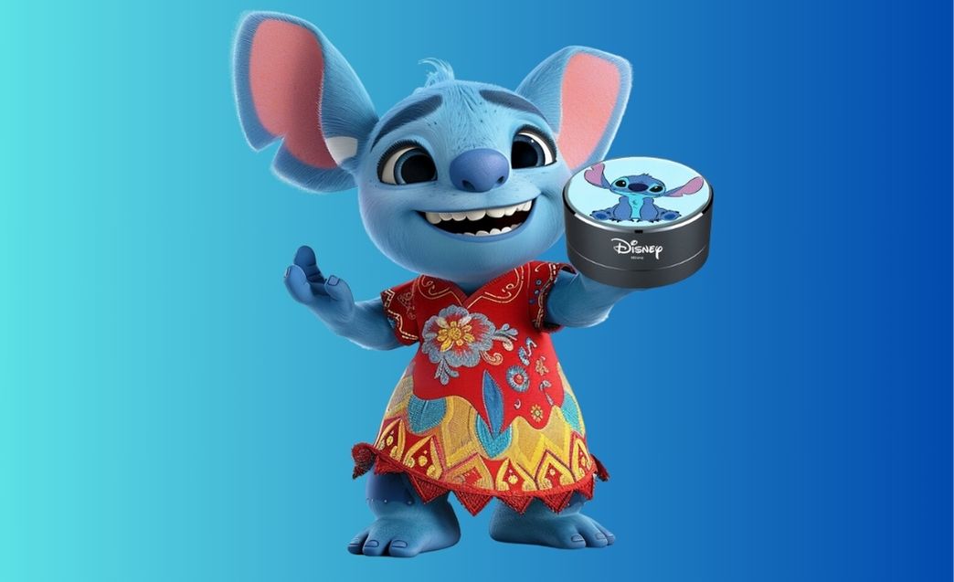 Boxa Portabila Fara Fir Stich Disney Albastru 3W - 3 | YEO